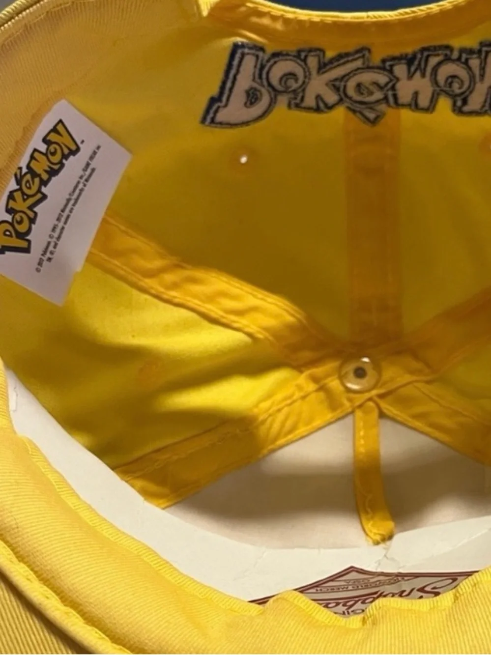 Pikachu Yellow Character Baseball Cap